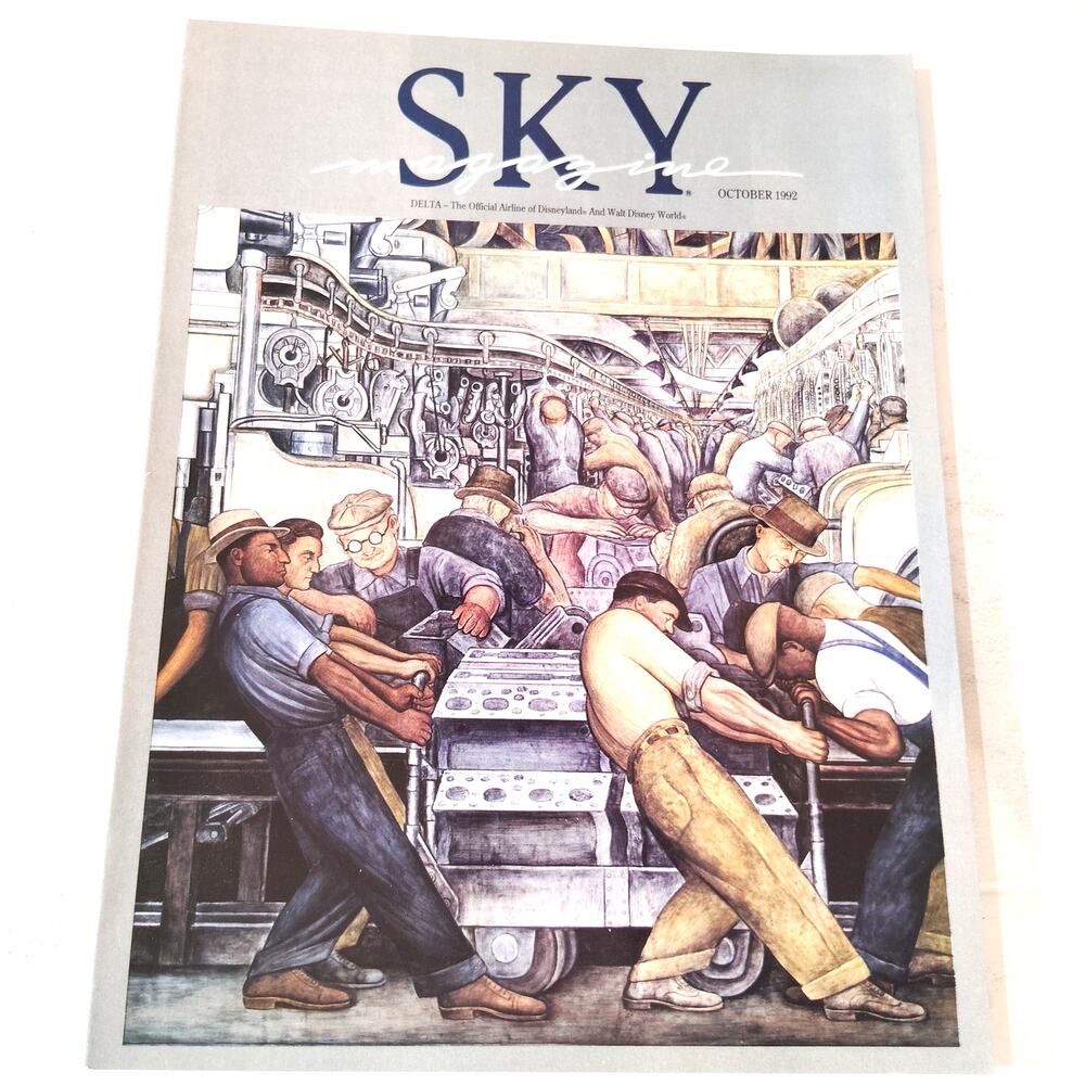 Delta SKY In-Flight Magazine - October 1992 - White House Art & Culture